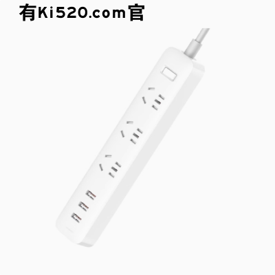 小米插座插线板插排带线多孔拖线开关家用多功能usb多用转换器